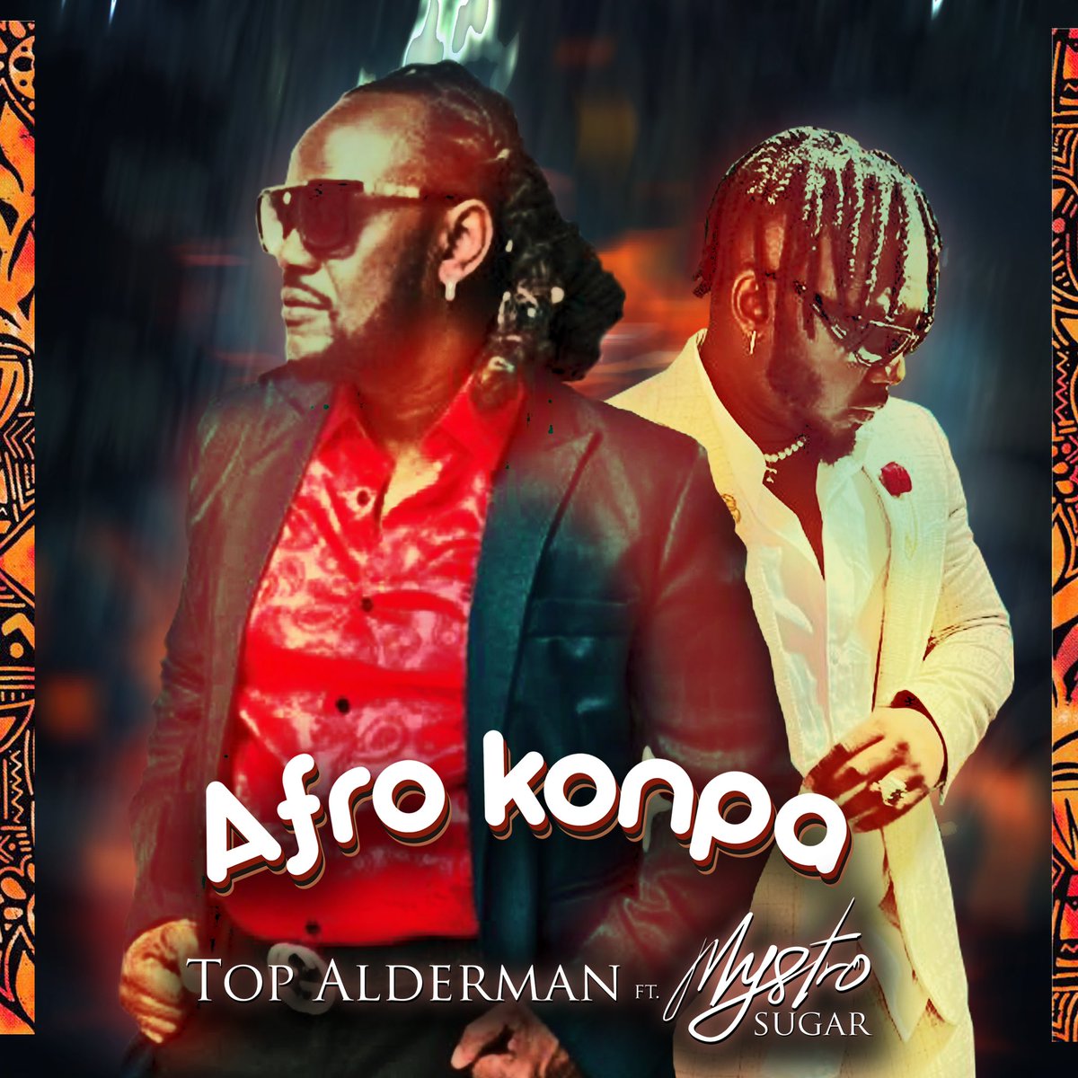 About to change the game . AFROKONPA  ft <a href="/mystroofficial/">Sugar🥷</a> 🇭🇹x🇳🇬 tomorrow. Watcha!!!!🔊🔊🔊🔊🔊🔊🔥🔥🔥🔥🔥🔥 #afrokonpa #konpamusic #konpas #afrobeats #watcha #newmusicalert #newmusic #spotifycharts #applemusiccharts