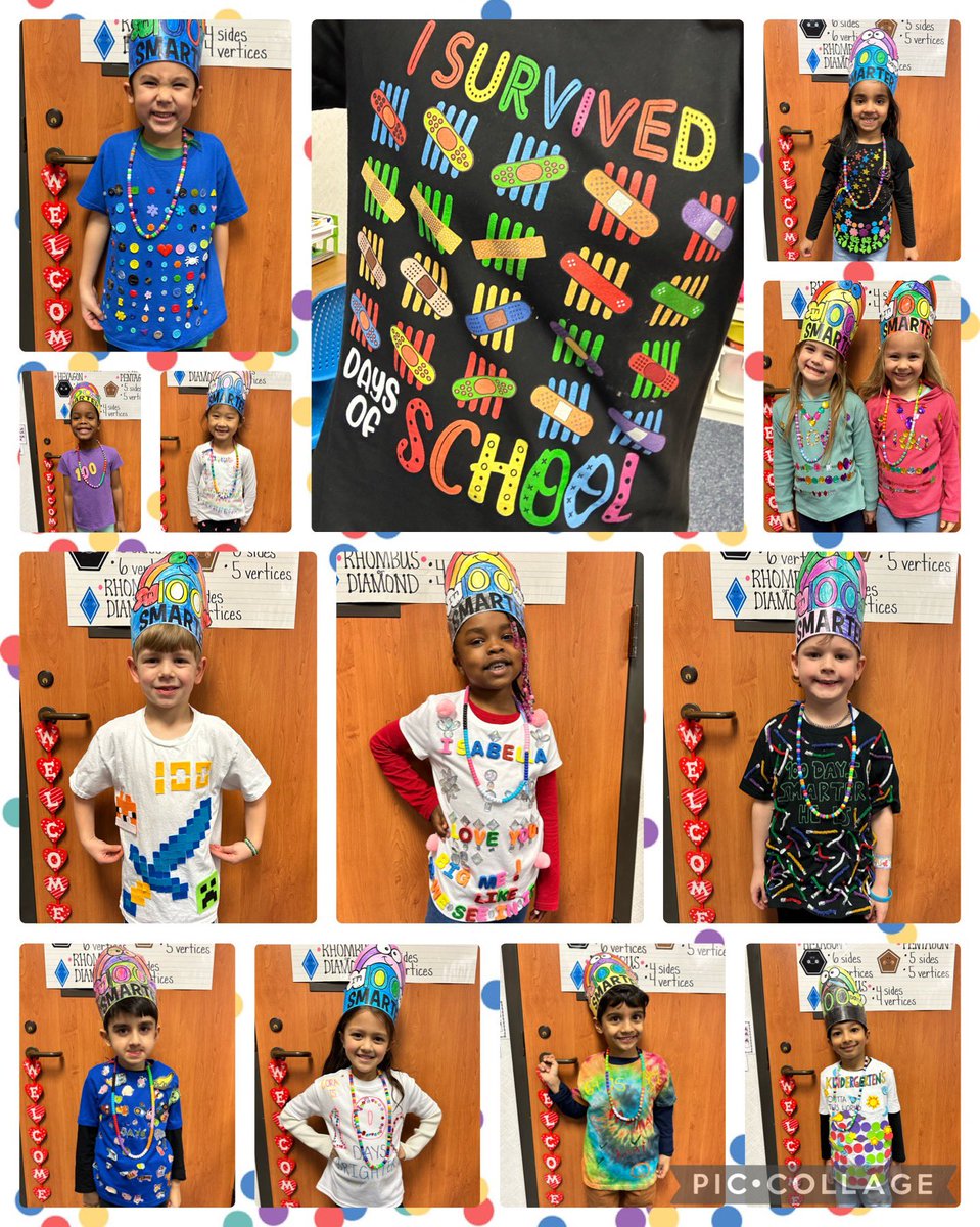 MsHKinderCrew's tweet photo. Happy 100th Day of School from the sweetest little Kinder Crew!!! π₯°π₯³ We had the BEST day celebrating being 100 days smarter π #100thdayfun #100beadnecklace #100fruitloopssnack #Itusedtobe100nowitisaβ¦ @LindseyElem https://t.co/9auNMg1aOi