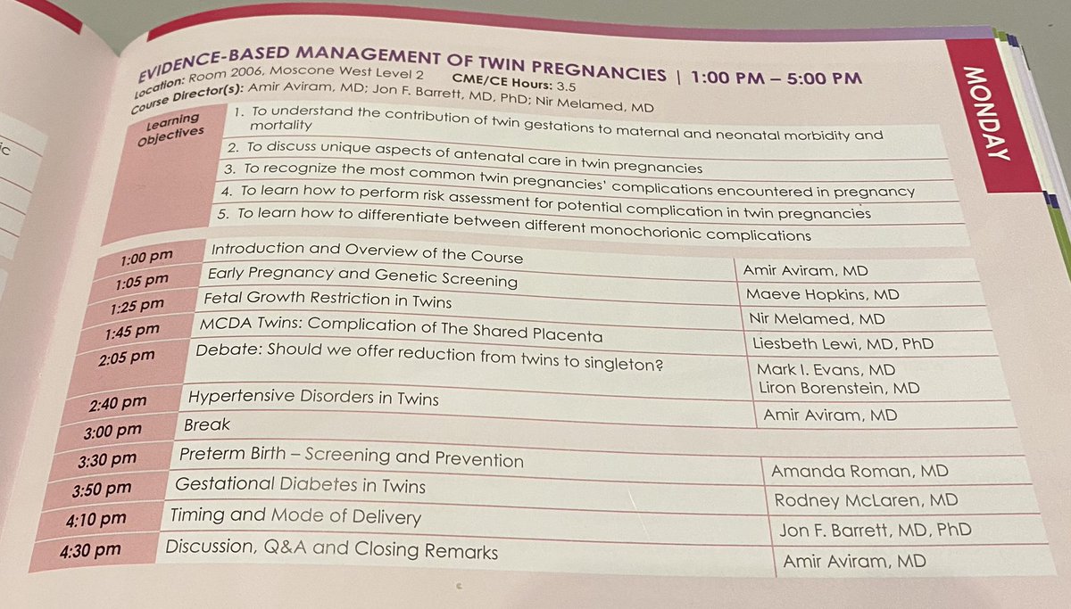 Delighted to be attending #SMFM23 evidence based management of twin pregnancies today @IrishResearch @PregnancyLossIE @GradCoMH_UCC @infantcentre