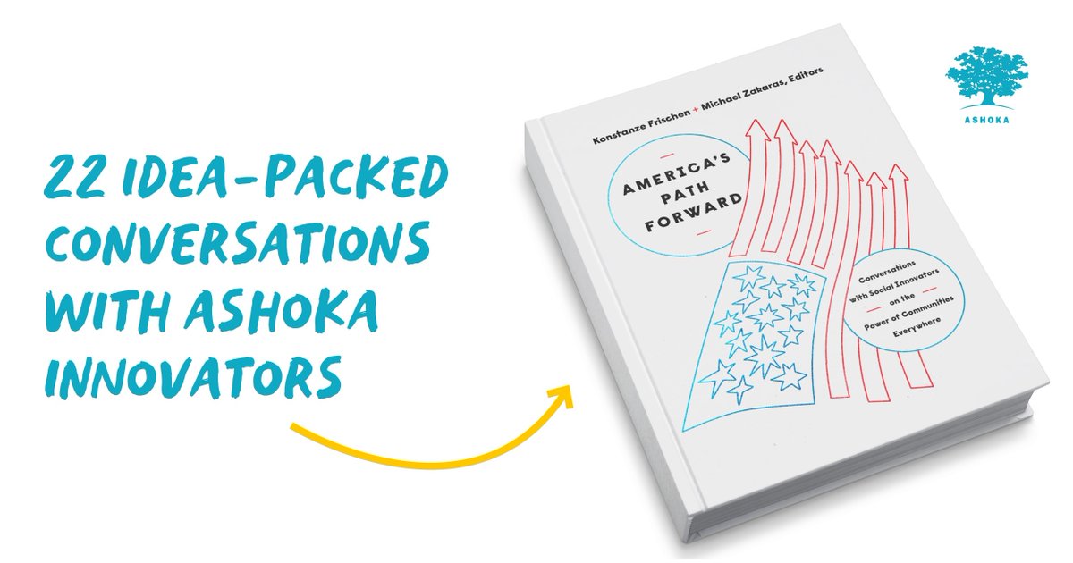 We are excited for the release of 'America's Path Forward,' a book featuring Thread. It’s a collaborative project with @AshokaUS, full of idea-packed conversation about a better future for the U.S. Thanks to #AshokaFellow co-contributors and the editors @kafrischen and @zakarasm.
