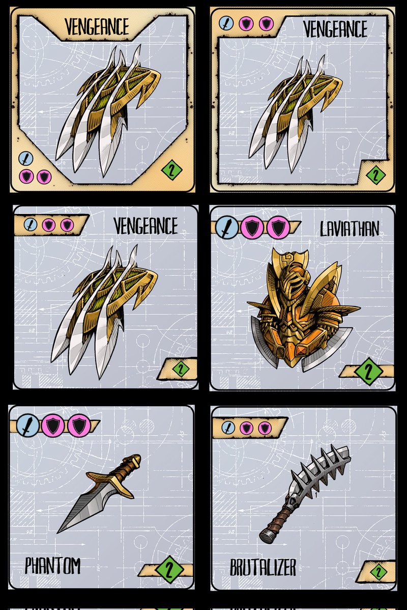 Iterations on my card design...

#boardgames #indieboardgames #boardgamedesign