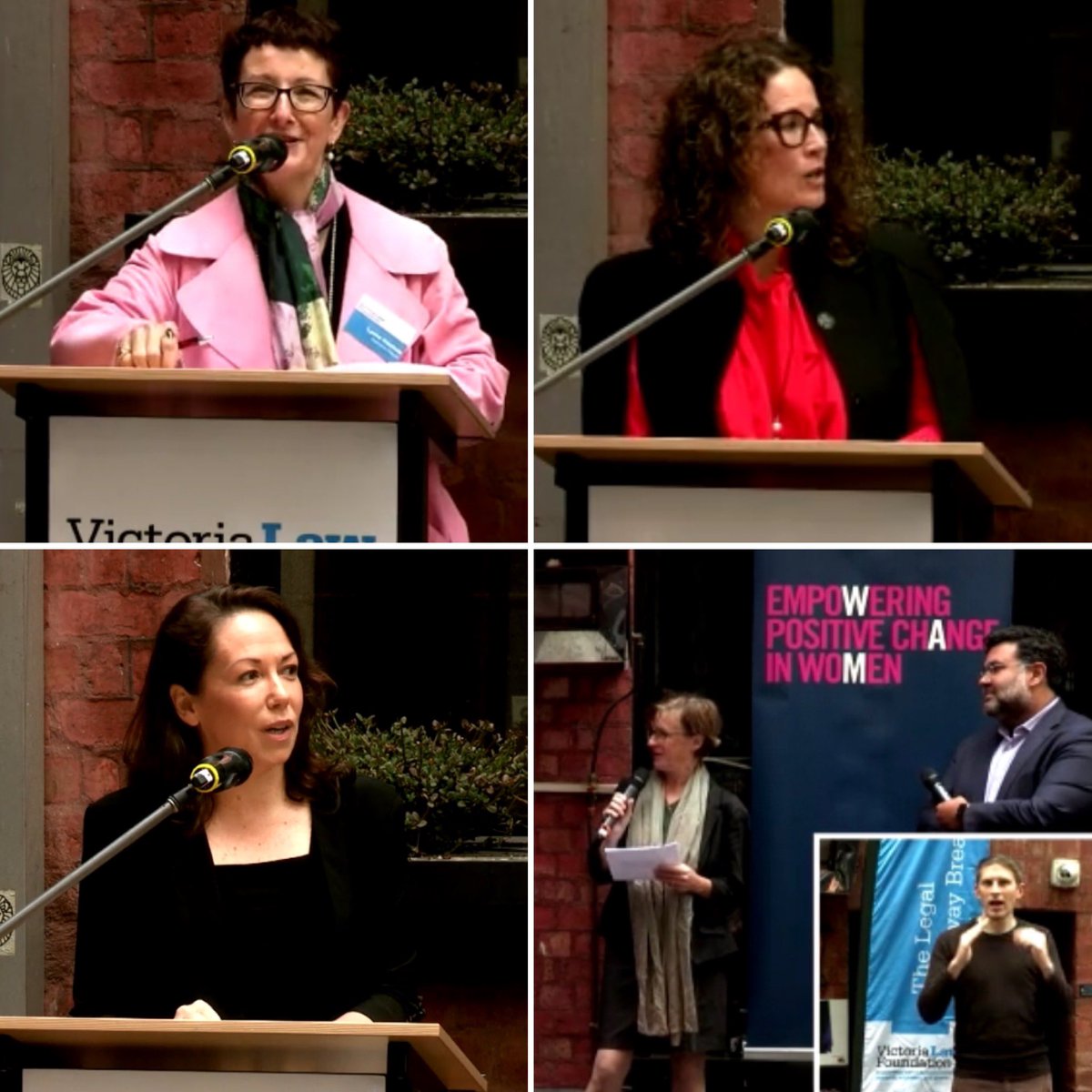 PTMNoble's tweet photo. Excellent to see colleagues &amp; friends gathering in Naarm/Melbourne for the 20th @VicLawFoundn Legal Laneway Breakfast, talking bail law reform, access to justice, gender equity in the law, workplace wellbeing &amp; much more! @LSBC_Victoria @JaclynSymes @VicLegalAid @CommunityLawVic https://t.co/0tSFC19h4O