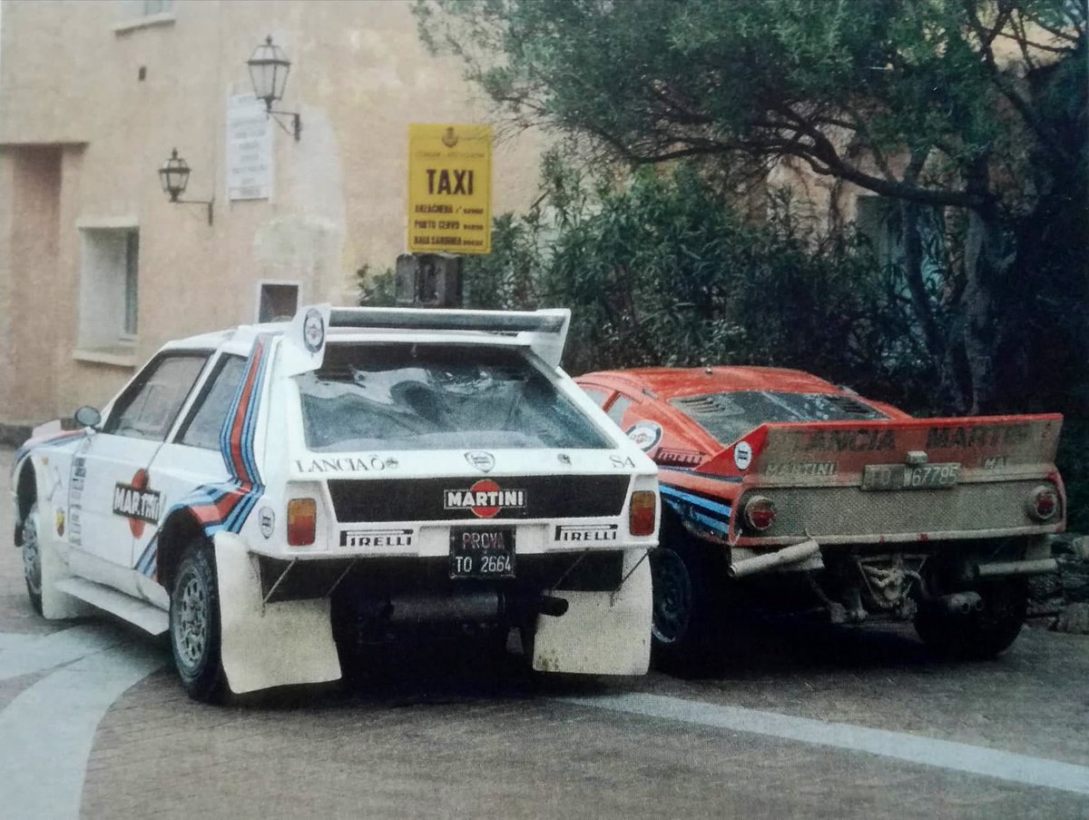Test de Lancia muchos años atrás..🔙