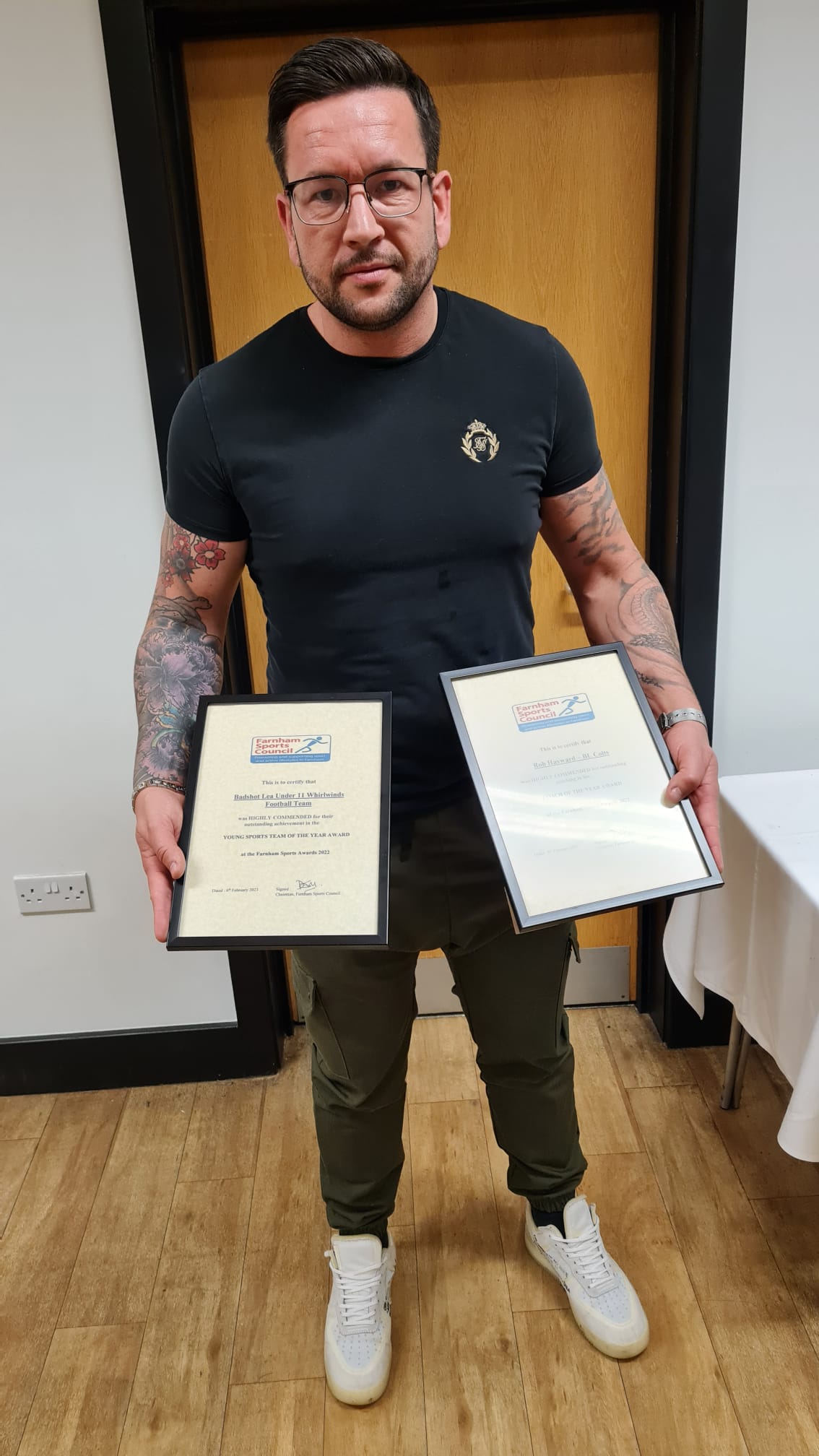 Name cannot be blank. on Twitter "Farnham Sports awards tonight. I