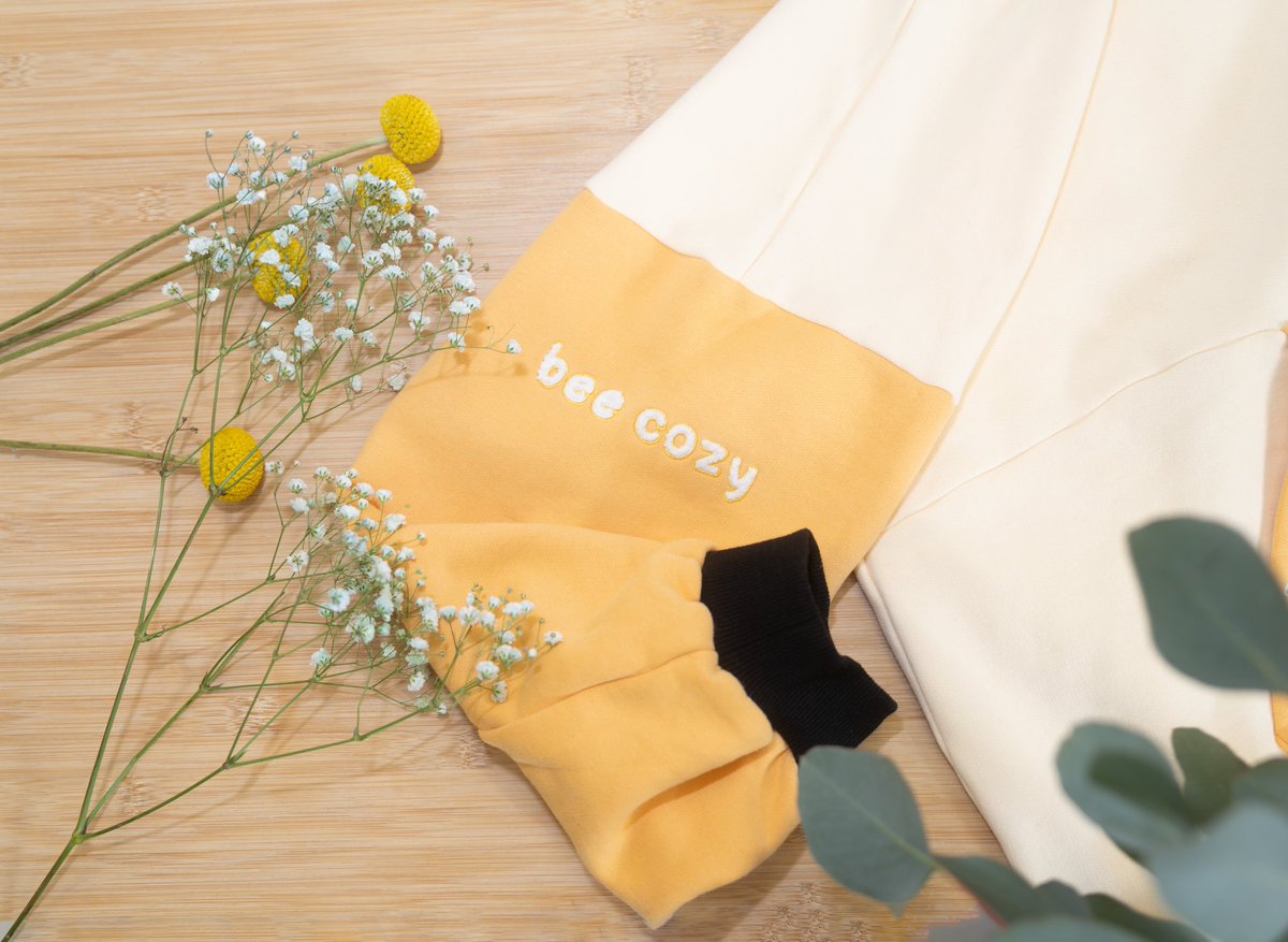 🐇 Year of the Rabbit &amp; bee cozy 🐝
jacket w/ sweatpants sets are available for preorder!

A portion of the proceeds during this preorder will go to the bee conservancy, to support our local pollinators! 🍯