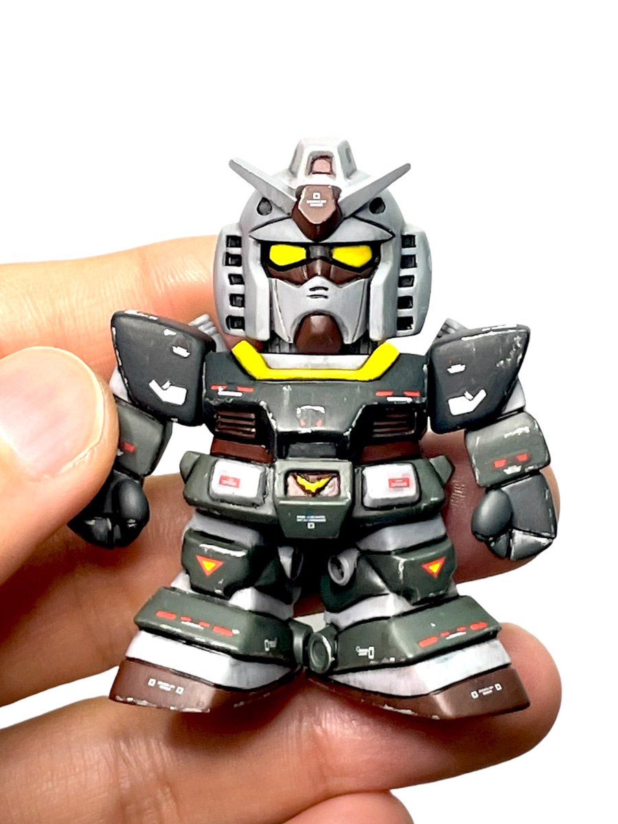 #これを見た人は正面の画像を貼れ

自分的にはガンダマンのお顔が78の理想なんですよね〜🥰
