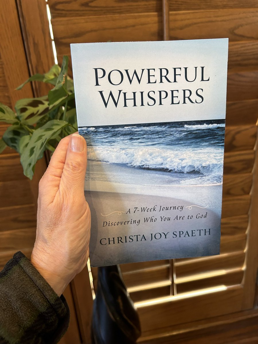 Currently reading and loving #powerfulwhispers christajoyministries.com/books