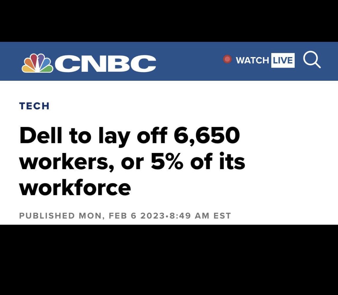 Uh Oh ...... 🔥🔥🔥 Does anyone really believe the jobs report last week with all of the layoffs being announced?