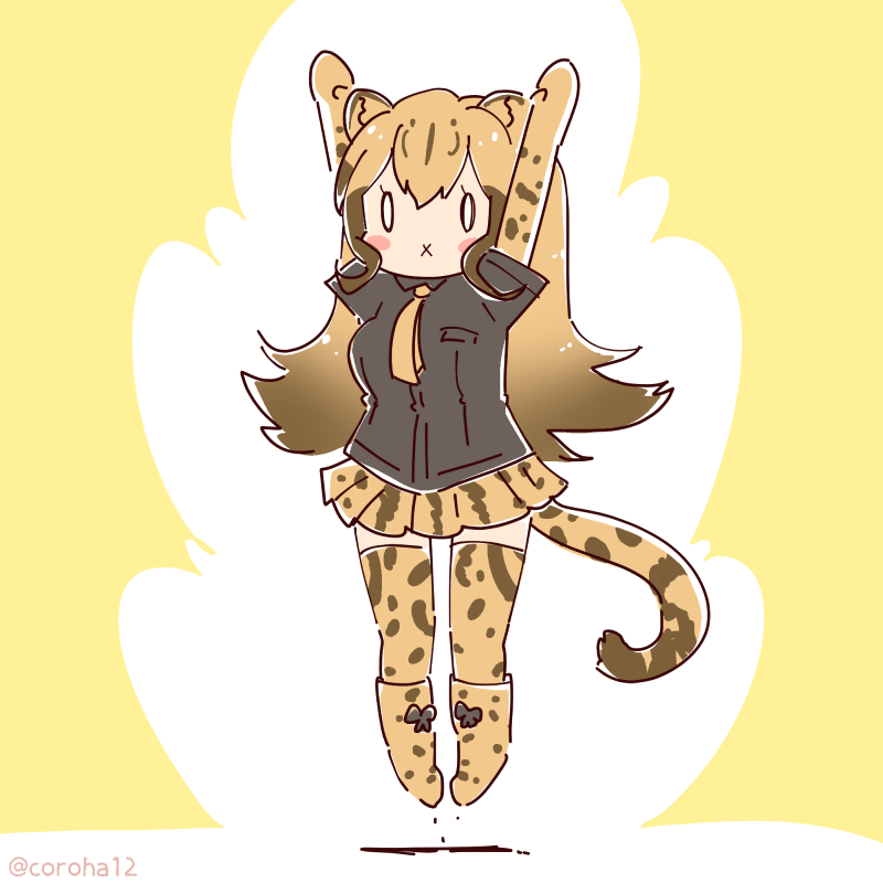 「きょうもちーたーをはっしゃ 」|ころはのイラスト