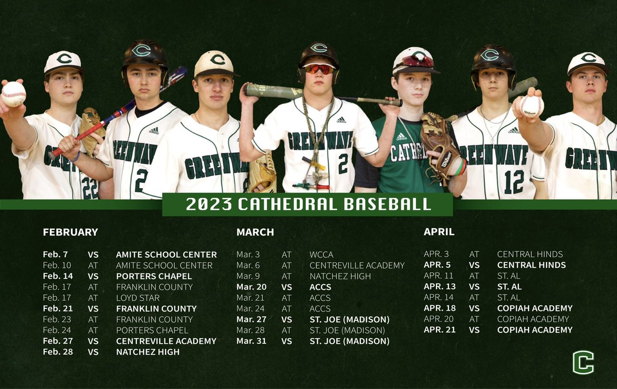 Cathedral Baseball tweet media