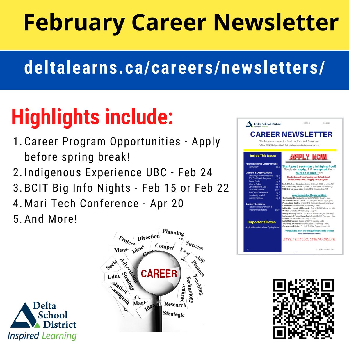 SD37 Student Options and Opportunities tweet media