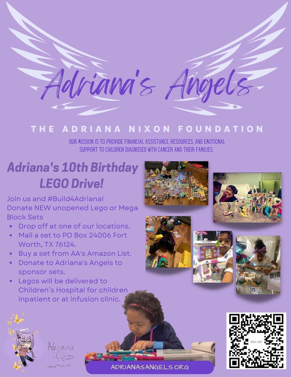 _AdrianaStrong's tweet photo. Thank you so much @CGilmoreTX817 for the Police Lego sets for Adriana’s Angels LEGO Drive!! 

Most of the Legos on our Amazon list are 2023 new releases. >> https://t.co/ZksMyPRabw <<. Please consider sending one set today!

#AdrianasAngels
#LegoDrive https://t.co/Afu7tMLRH9