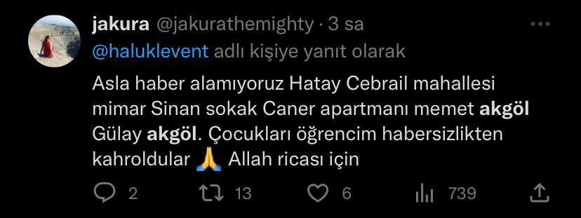 NigarFrncc's tweet photo. HEPSİ TEYİTLİ !

LÜTFEN YARDIM EDİN !

#Turkey #deprem https://t.co/Z1dv8tObhh