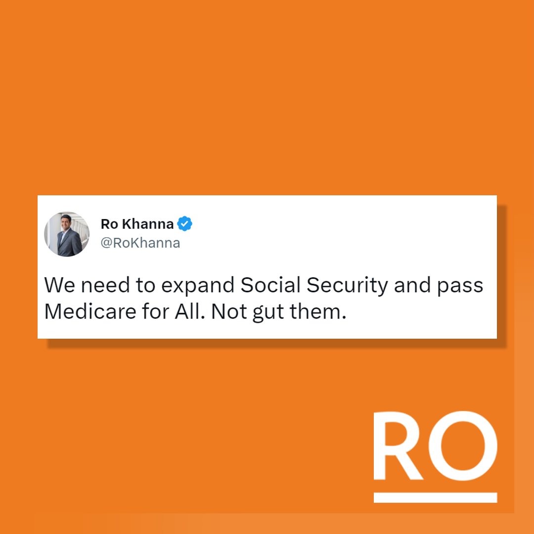 Ro Khanna tweet media