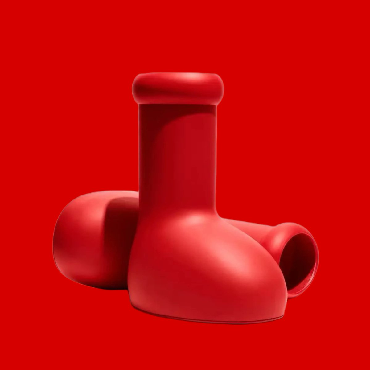 KicksFinder's tweet photo. FRESH LOOKS: MSCHF Big Red Boot

🗓️ February 16th, 11AM EST (MSCHF APP)
📝 N/A
💰 $350 USD
💵COP OR 🚮DROP? https://t.co/tOHe6qrCSw