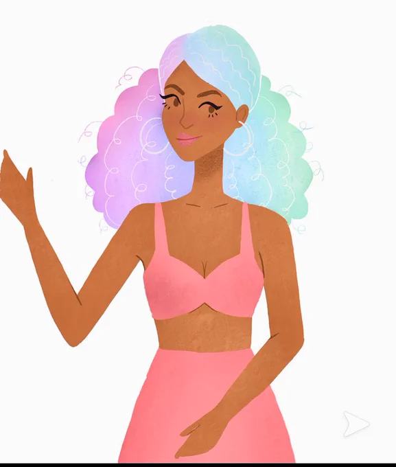 QRT with an old and a new drawingEarly 2019 (when I first started digital drawing and got an iPad) vs late 2022  