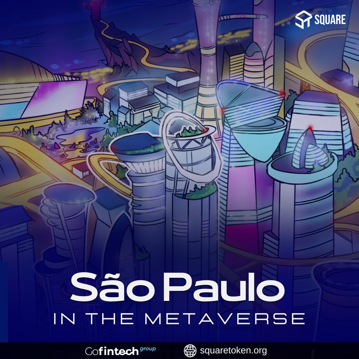 Square Token (SQUA) tweet media