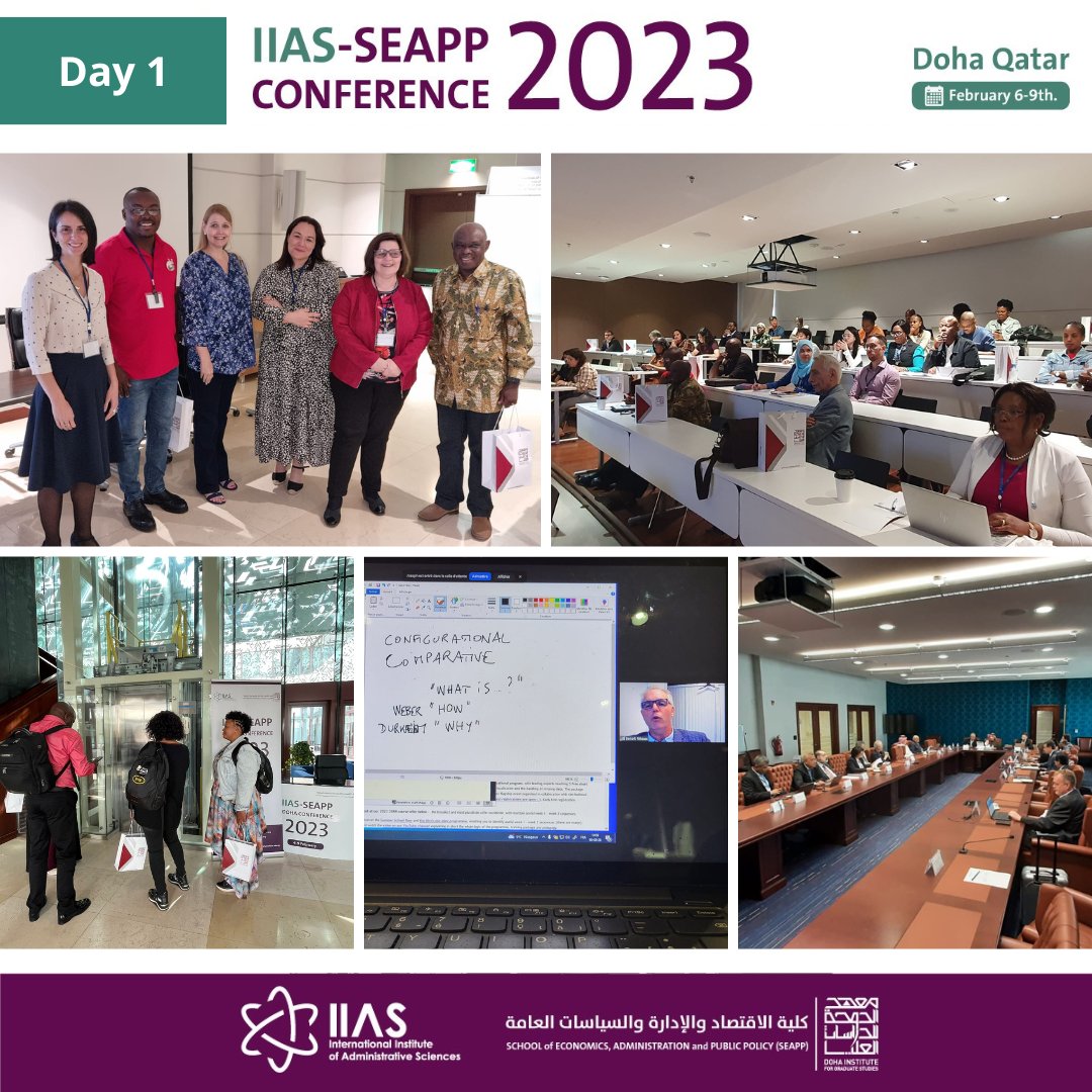 IIAS_IISA's tweet photo. 𝗜𝗜𝗔𝗦-𝗦𝗘𝗔𝗣𝗣 𝗗𝗼𝗵𝗮 𝗖𝗼𝗻𝗳𝗲𝗿𝗲𝗻𝗰𝗲 𝟮𝟬𝟮𝟯 opened yesterday, on February 6, with a diverse program, including the PhD Seminar with a special lecture given by Prof Dr Benoît Rihoux (@UCLouvain_be) and IIAS statutory meetings + https://t.co/QgROG47kzg