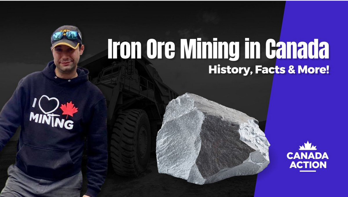 Resource_Works's tweet image. RT @CanadaAction: Did you know that almost 10,000 people were employed by iron-ore mines in Canada in 2022? And Canada is the ninth-largest producer of iron ore in the world. ow.ly/tPVP50ML9wb  #CanadianMining