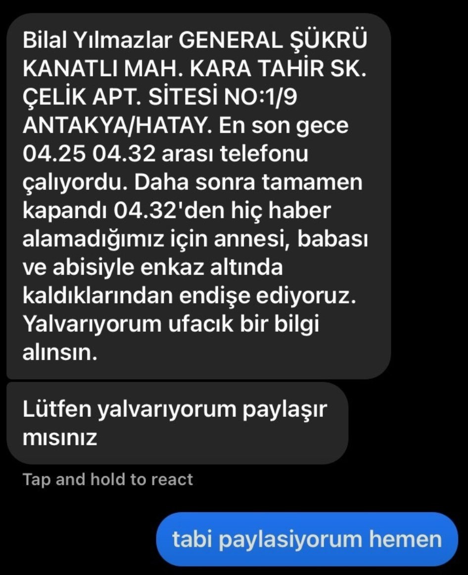 TheLincc's tweet photo. Rt ler misiniz yayalim 
#hatayyardimbekliyor https://t.co/amlQHiMisq