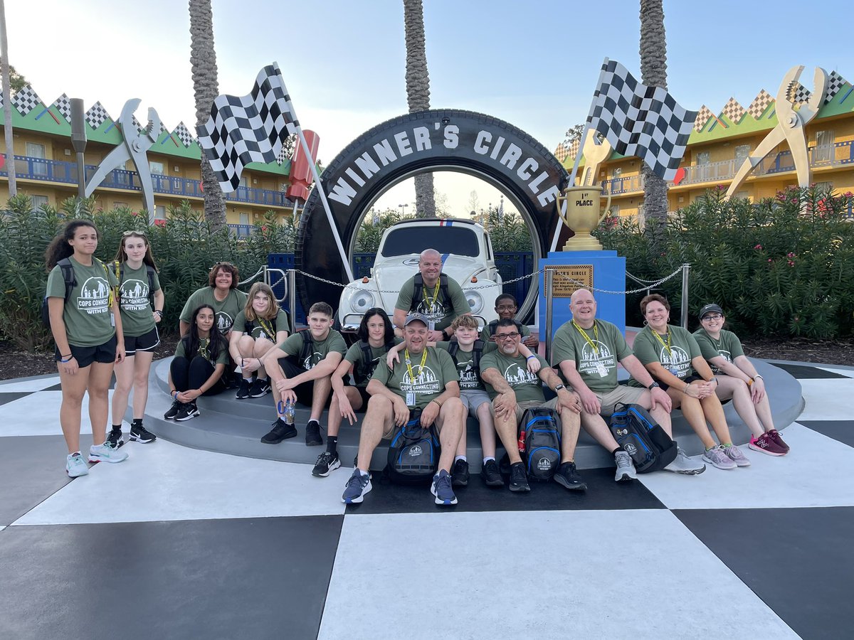 A quick recap of our Cops Connecting with Kids Disney Adventure! 8 amazing students got to visit all 4 main Disney World Parks, along with 3 PCMS teacher chaperones with 4 police chaperones. We think this will be an experience they will remember! :)