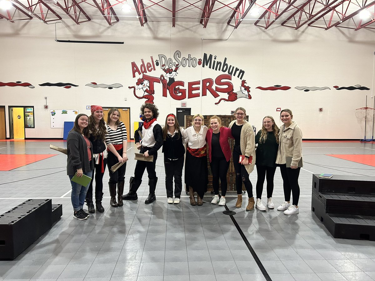 ADMSpeech's tweet photo. ADM Speech is heading to All-State! Congratulations to the Choral Reading “No Pirates Allowed” and the 9th grade Radio News “Caught Red Handed” https://t.co/qmiC8aqW4z