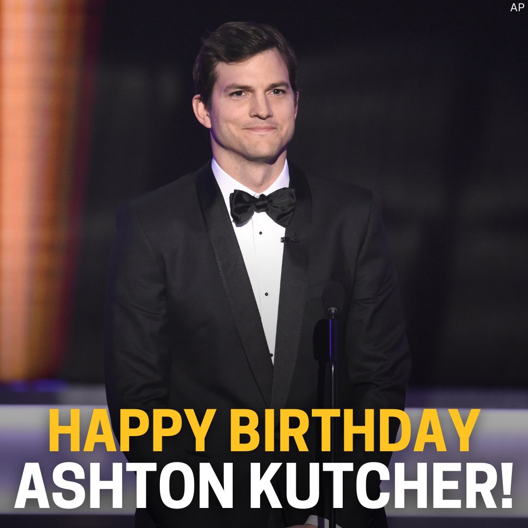 Happy 45th birthday to Iowa\s sweetheart Ashton Kutcher! 