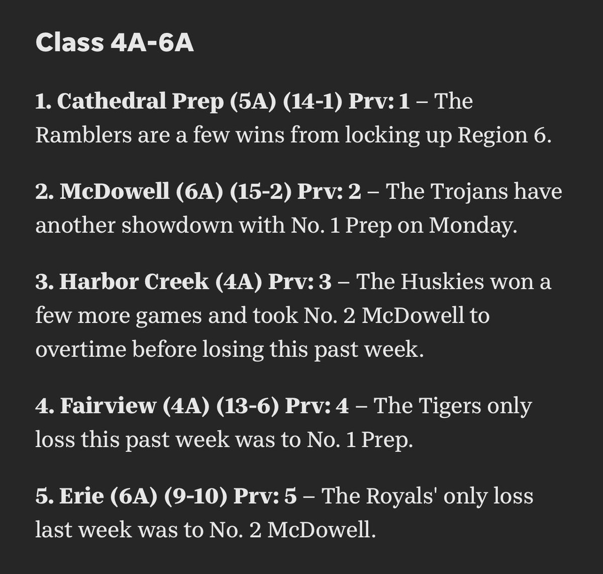 hc_fb_history's tweet photo. The Erie Times knows what’s up ⚫️🟠 https://t.co/gFE6QUsIdV
