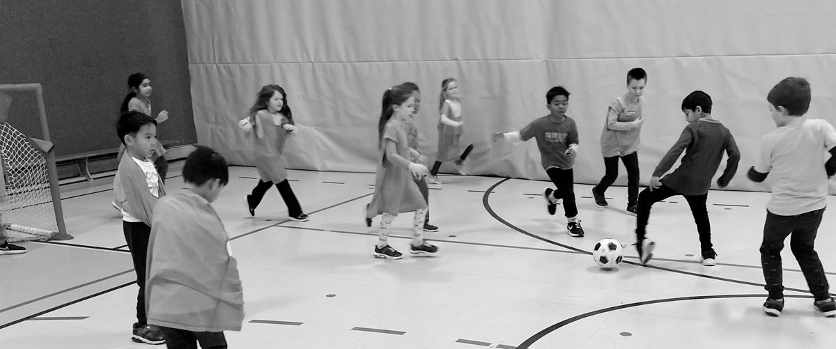 Soccer. ⚽️ The universal sport that includes everyone. No language barriers. Just pure sportsmanship and fun! #soccer #teamsports #soccerforkids @StAnneOCSB @ocsbStudents #englishlanguagelearners