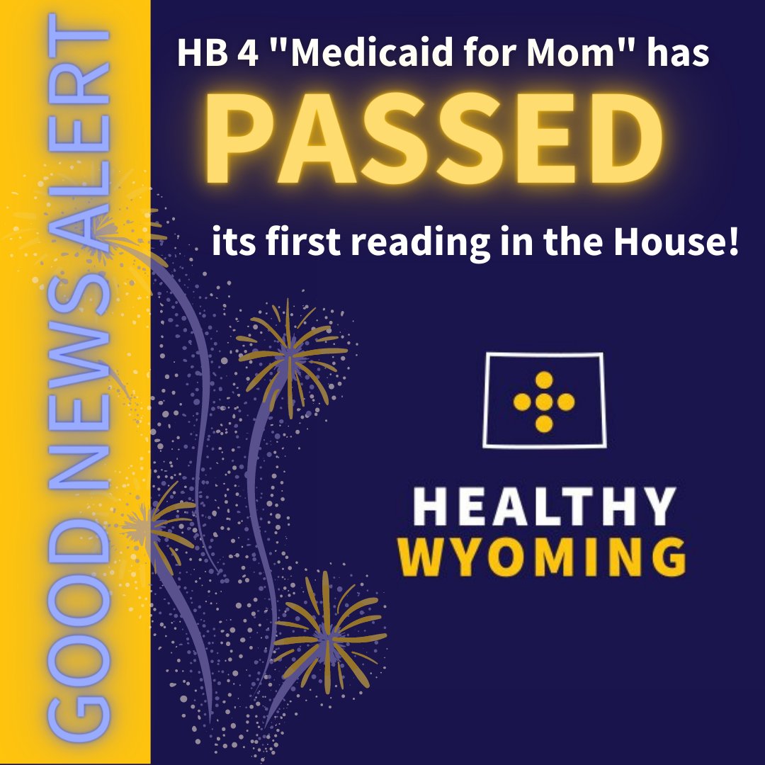 healthywyo's tweet photo. We had a very important win today!

It ain't over till it's over, though.... In the coming days, we'll need to thank our amazing legislative champions, then support the bill in the Senate. 

This win is because of ALL of you. Thank you for standing with us in the days to come! https://t.co/wyWLBnfbt1