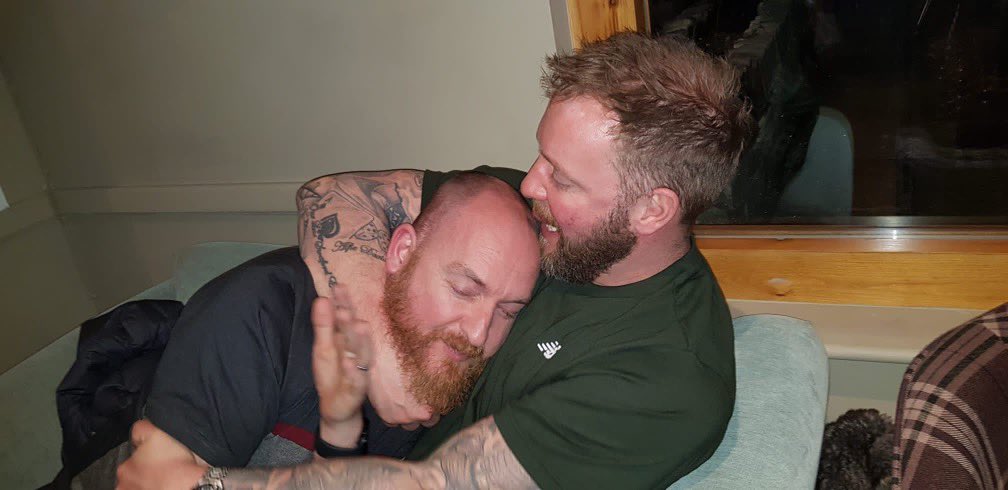 Sad news yesterday as we lost one of the best! Oz (Kevin Orwell) ! Seen here with our Gaz, messing and having a great time! Rest well Oz pal, the memories of the past will never be lost on you pal! We love you ❤️❤️!