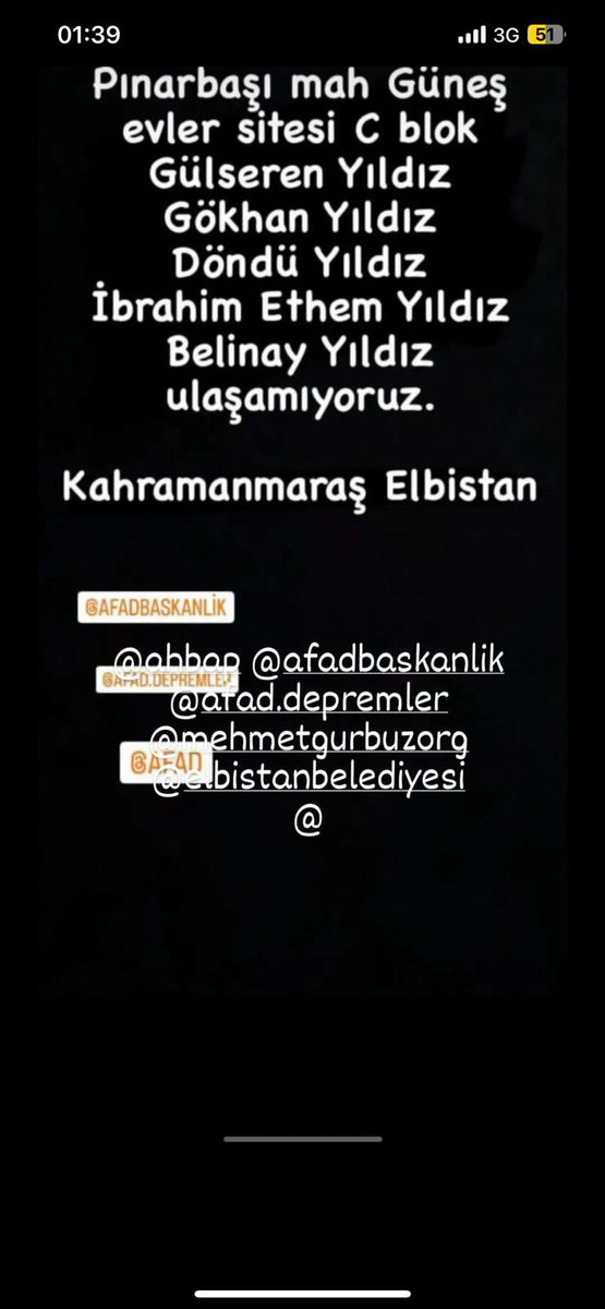 lukidiss's tweet photo. @DepremDairesi @AFADBaskanlik @trthaber @anadoluajansi https://t.co/n2otZOGnB6