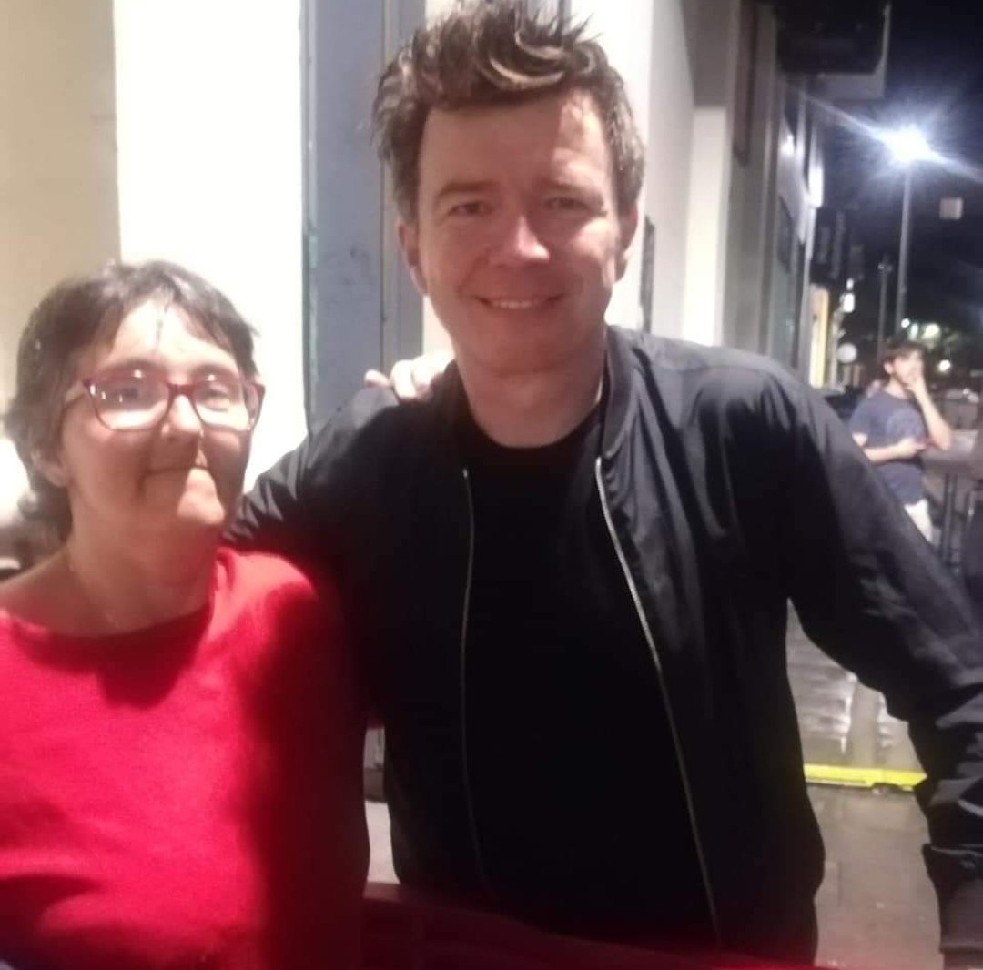 Happy Birthday to one of my favorite pop idols Mr. Rick Astley            