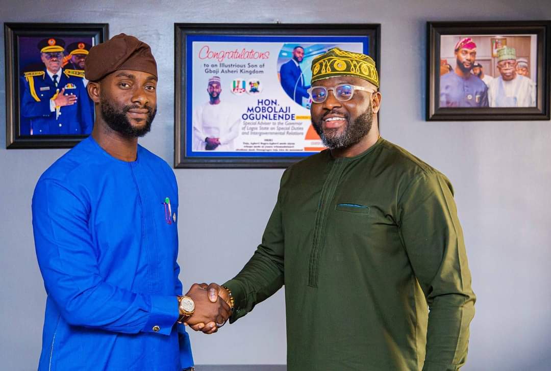 I Made A Visit To Congratulate My Brother,Mobo Rak Who Recently Got Appointed As The Special Adviser To The Governor Of Lagos State,Babajide Sanwo Olu On Special Duties At Ikeja, Lagos.We Discussed About Badagry  Growth Especially On Tourism And Foreign Investment.Well Done Bro👍