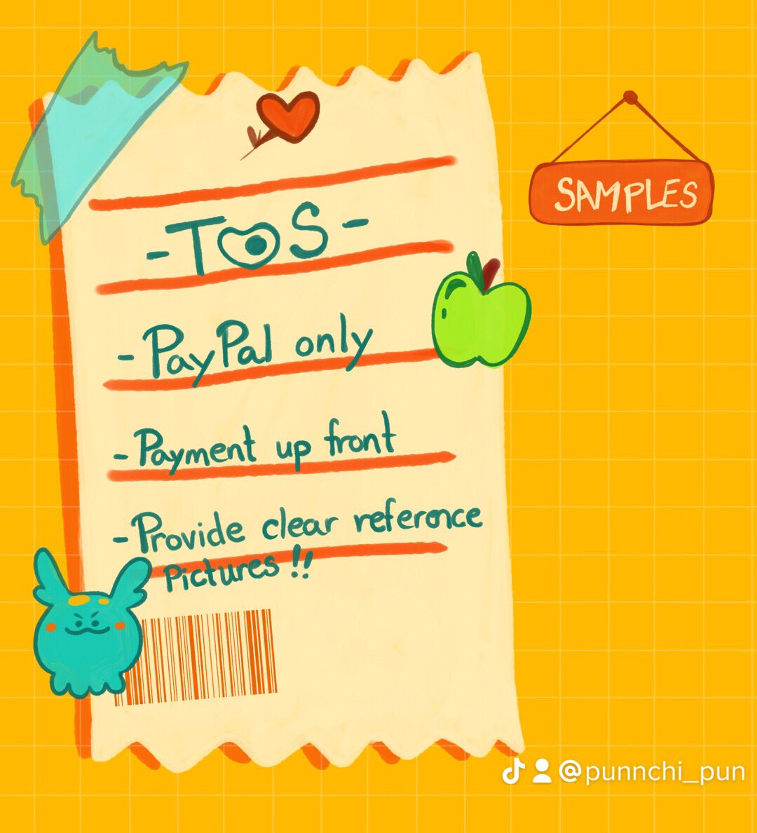 punnchi2's tweet photo. Commissions open🍎 DM if interested [examples are below] https://t.co/ag6HLfjM9r