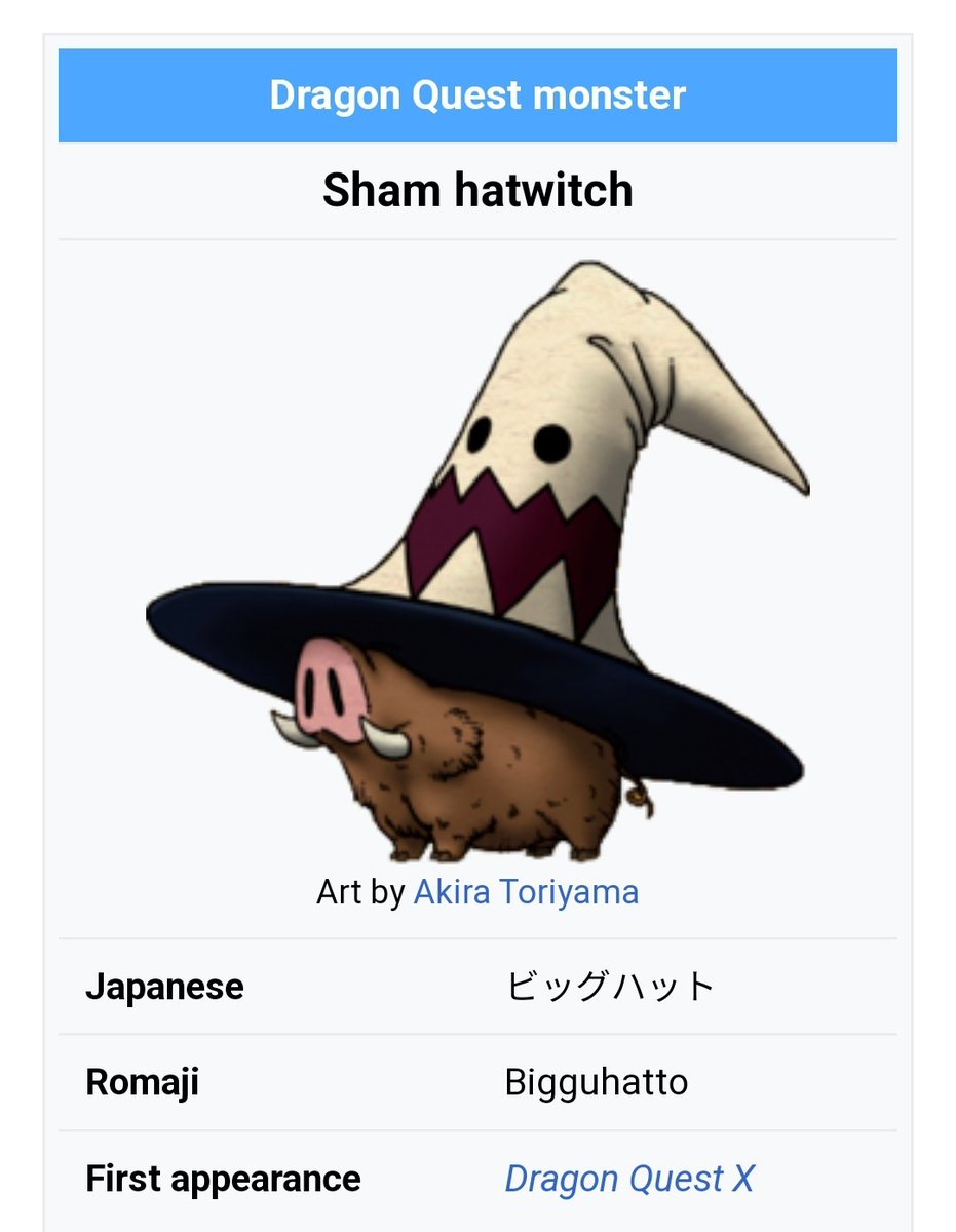 ArcaneCrystal At least Dragon Quest will give them hats and silly pun names