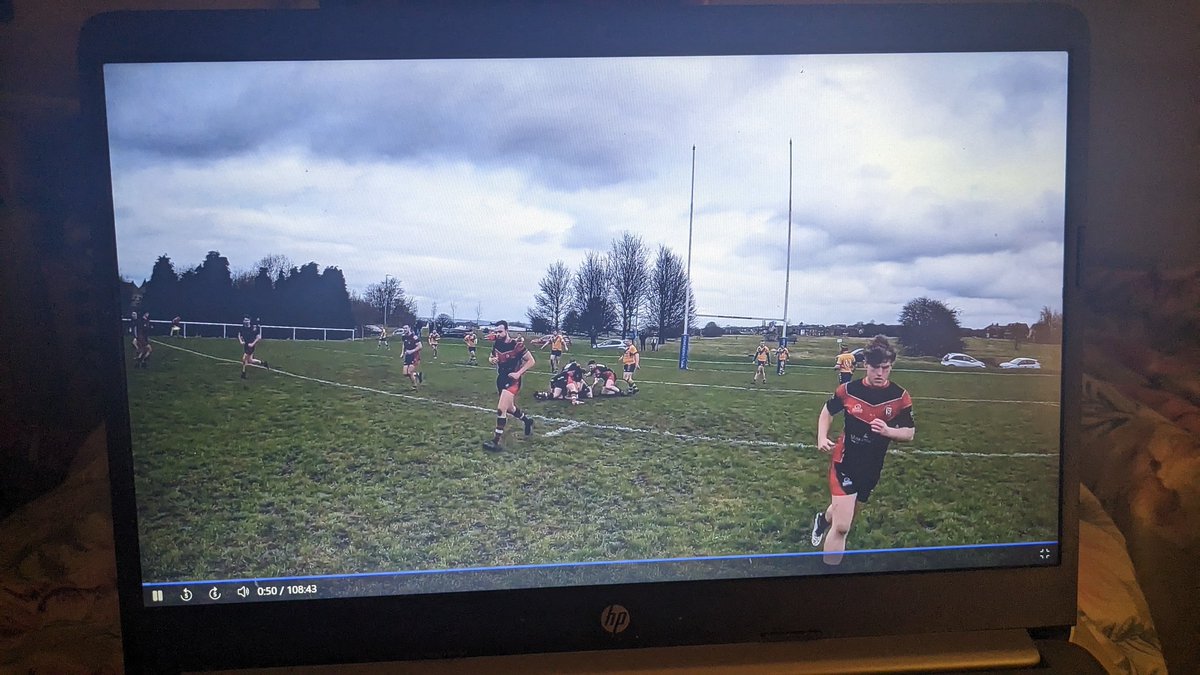 In from rugby and reviewing the kids games from the weekend (okay they're technically adults now but saying that makes me feel old). Loving what we're able to do with these headcams now!