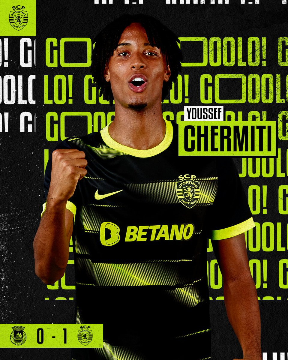 🎙️ 84' GOLOOOOOOOOOOOOO!!! ⚽️ CHERMITI ESTREIA-SE A MARCAR!!! 🔥 ESTÁ FEITO O PRIMEIRO!!!

#RAFCSCP | 0-1 | #LigaPortugal #DiaDeSporting
