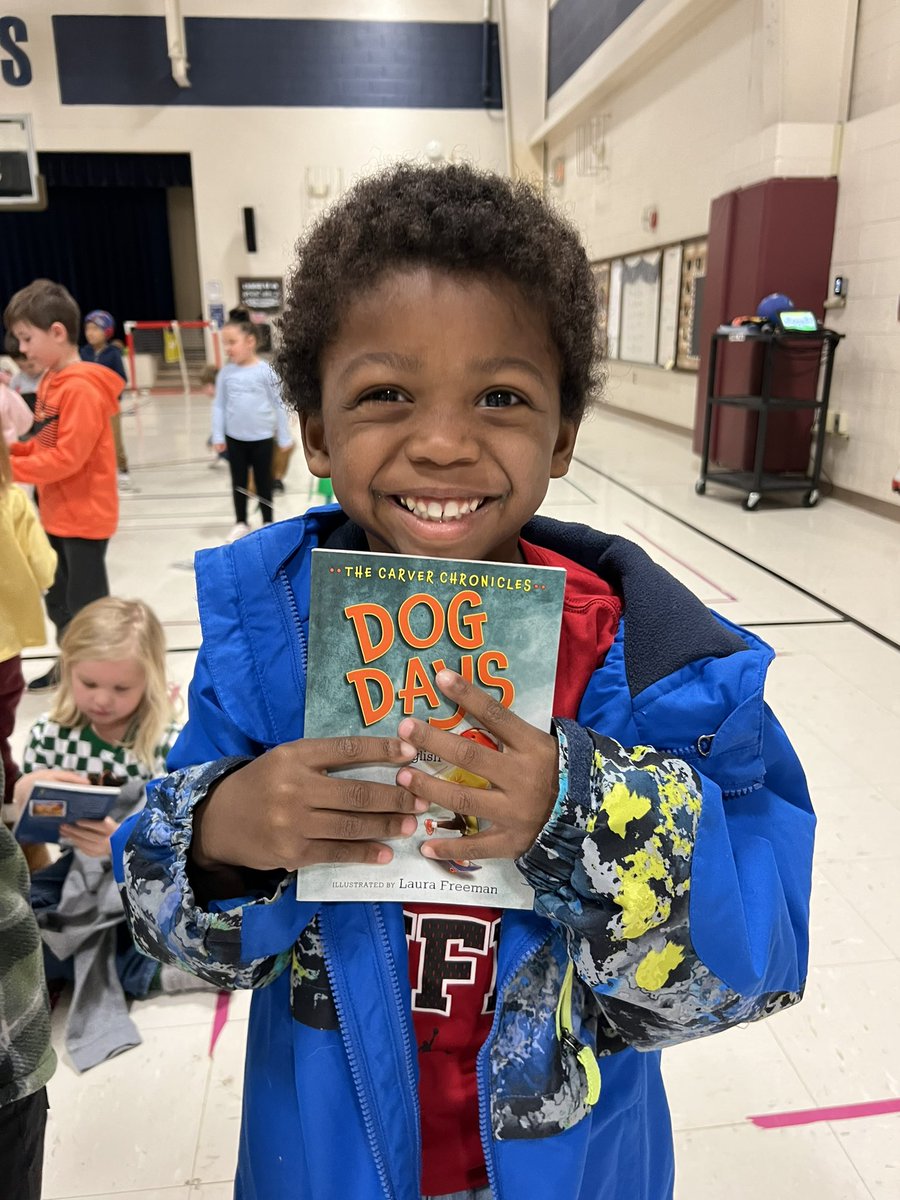 Our One School One Book title has been revealed! The entire school will be reading Dog Days by Karen English. We even have Spanish copies for our EL families! <a href="/readtothem/">Read to Them</a> <a href="/jlbartlett1812/">Jordan</a> #SumnerAchieves