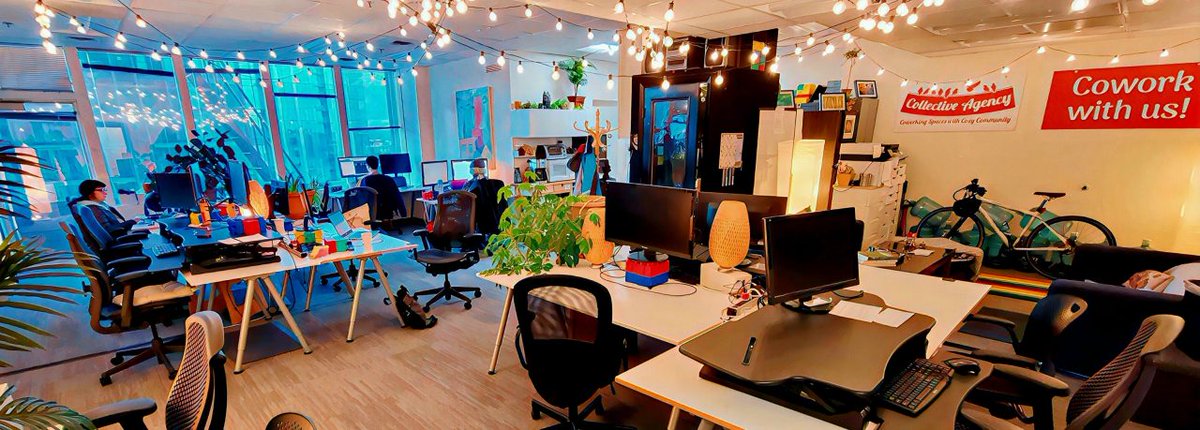 Cozy coworking #pdx #coworking #portlandoregon