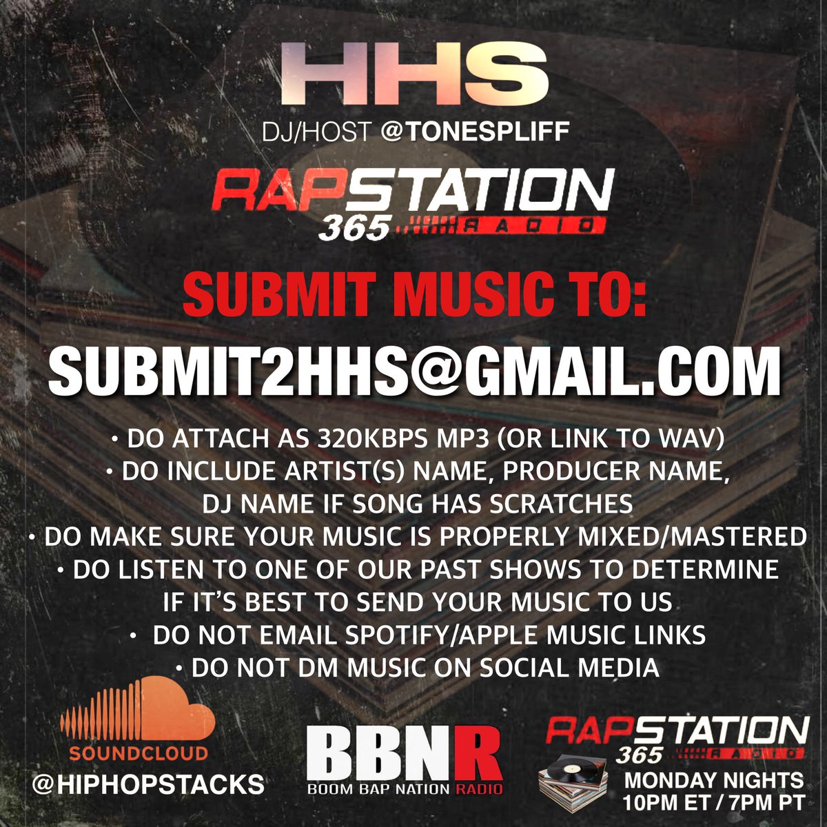 ToneSpliff's tweet photo. Catch an all new @HipHopStacks on @Rapstation365 tonight!
#BoomBapHipHop #UndergroundHipHop #BoomBap #RapStation365 #HipHopStacks https://t.co/awMRWHTahE