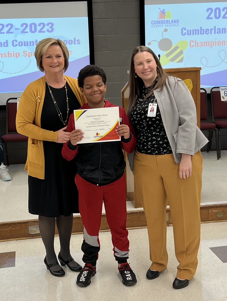 What a wonderful Westover District Spelling Bee today.🐝 #BmesTigers We are so proud of you Donovan! <a href="/ahefner01/">Amanda Hefner</a> <a href="/COBW2216/">Corine O. B. Warren</a>
