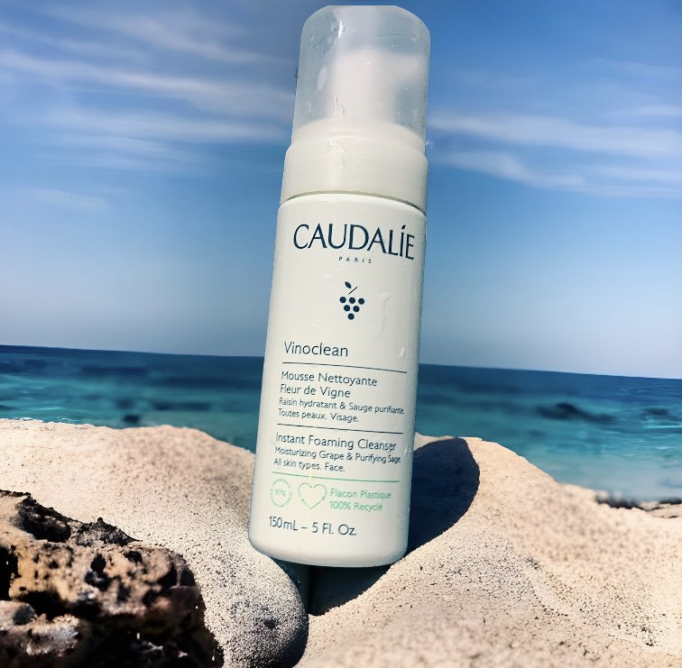 one of my go to cleansers is the cleanser from @CaudalieUS 🌿🐚✨#ugcproductphoto #ugccommunity #ugccreators #ugccontentcreator #ugc