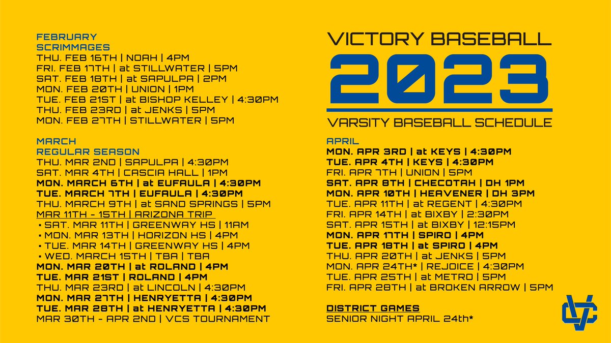 VICTORY BASEBALL tweet media