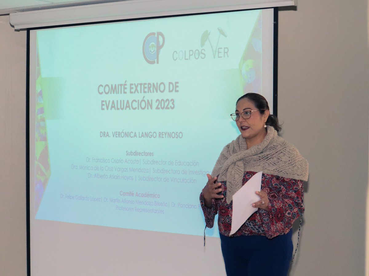 colpos's tweet photo. Las actividades sustantivas del @Colpos_Ver 2022, fueron #evaluadas por un Comité Externo de Evaluación, el cual #calificó y #emitió recomendaciones para mejorar los procesos internos del Colpos ¡Felicidades a la Comunidad del Colpos #Veracruz! https://t.co/P8mf1tovrT