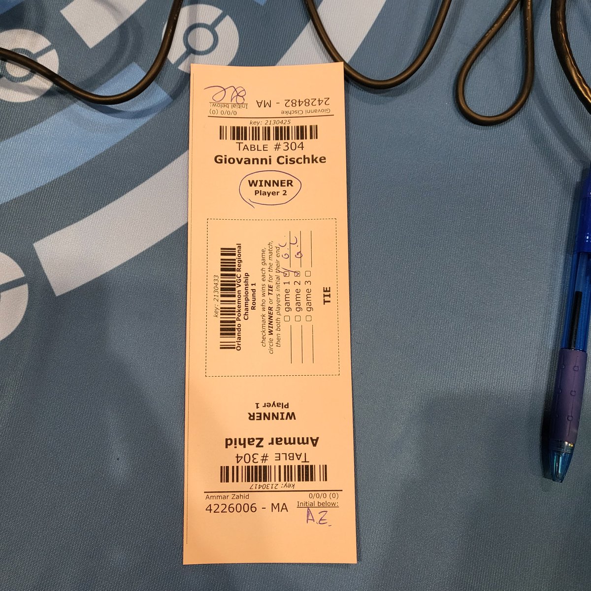 clockworkVGC's tweet image. Couldn't have asked for a better first opponent than @PqlarBear, especially with the long wait. @PokesportsPod Michael was next round, and I got a lot of valuable advice and encouragement from both of them (yes, I started 0-2 lol)