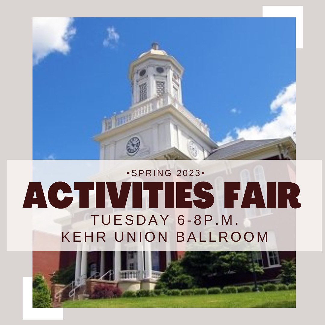 BUvoice's tweet photo. Join us tomorrow from 6-8pm at the Activities and Involvement Fair located in the Kehr Student Union Ballroom! https://t.co/qJULX19Iyj