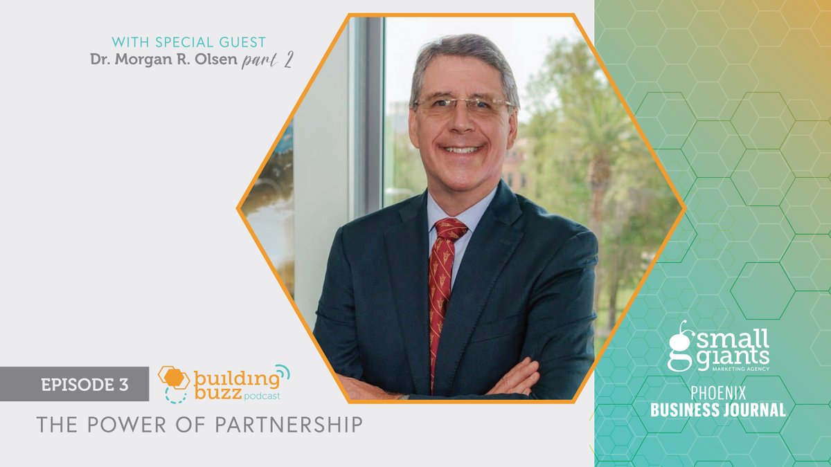 BuildingBuzzPod's tweet photo. In the second part of our conversation with Dr. Olsen from ASU, we delve into the expanding partnerships between the university and various industries.

Releasing tomorrow, February 7th on Spotify, Apple Podcasts, or Google Podcasts.

#BuildingBuzzPodcast https://t.co/2ssOFLWjc6