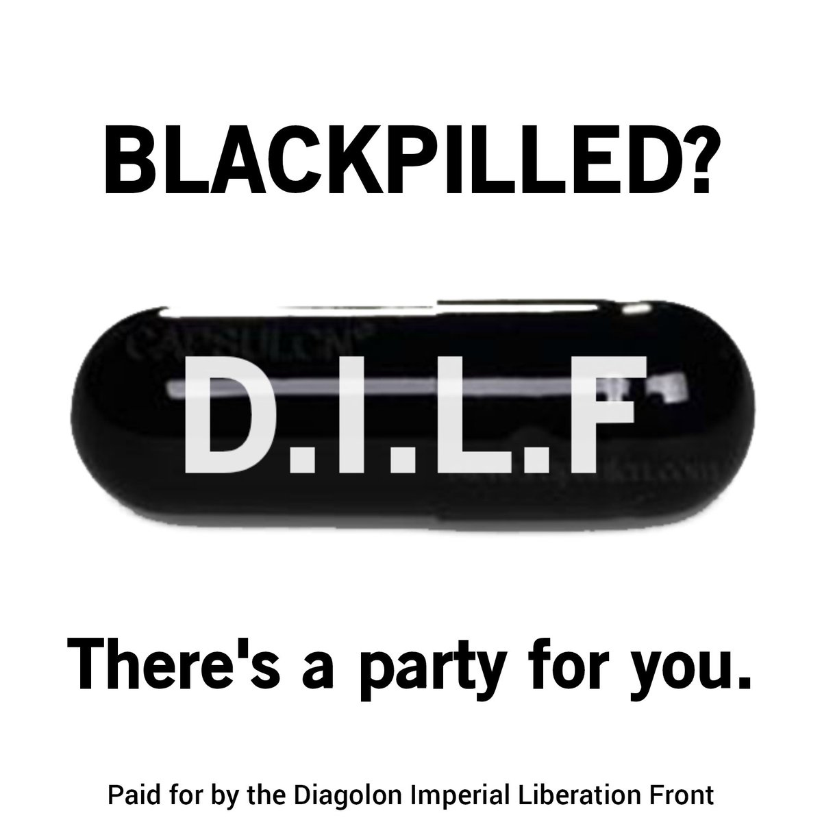 The only political party that admits they don't give a fuck anymore.