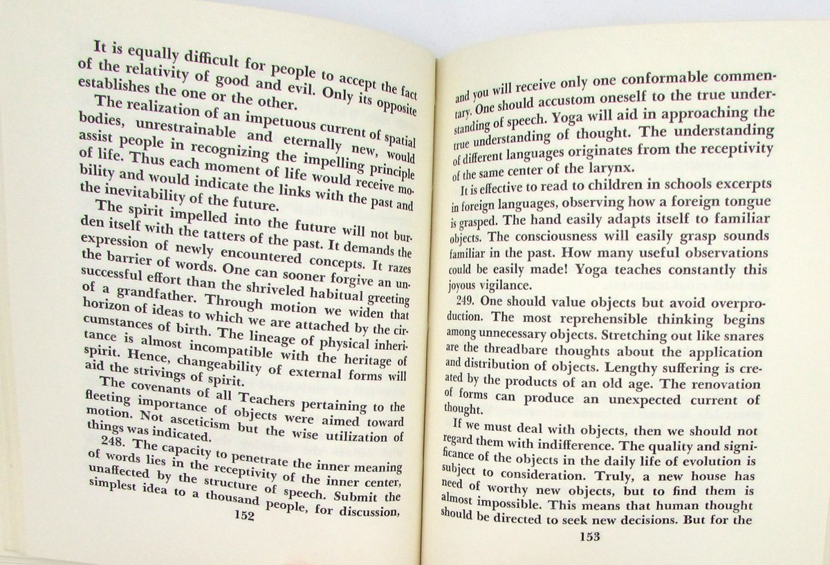 Agni Yoga 1929, 4th Edition of 1954: Roerichism. etsy.com/listing/141160… #lapointesbooks #agniyoga #agniyogaindia #roerichism #nicholasroerich #helenaroerich #madameblavatsky #theosophy #theosophist #theosophical #neotheosophy #mystic #mysticism #consciousness #mastermorya